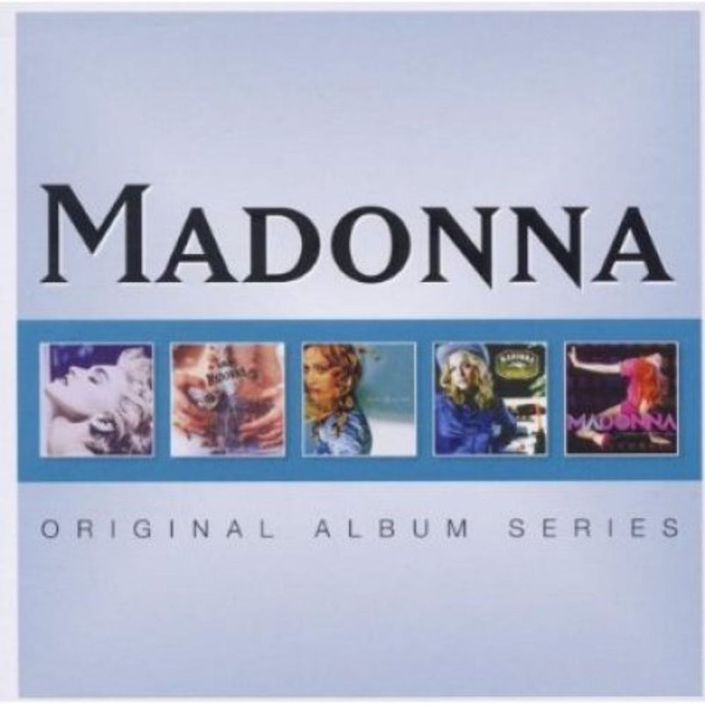 Madonna Original Album Series UK 5-CD album set 8122797405