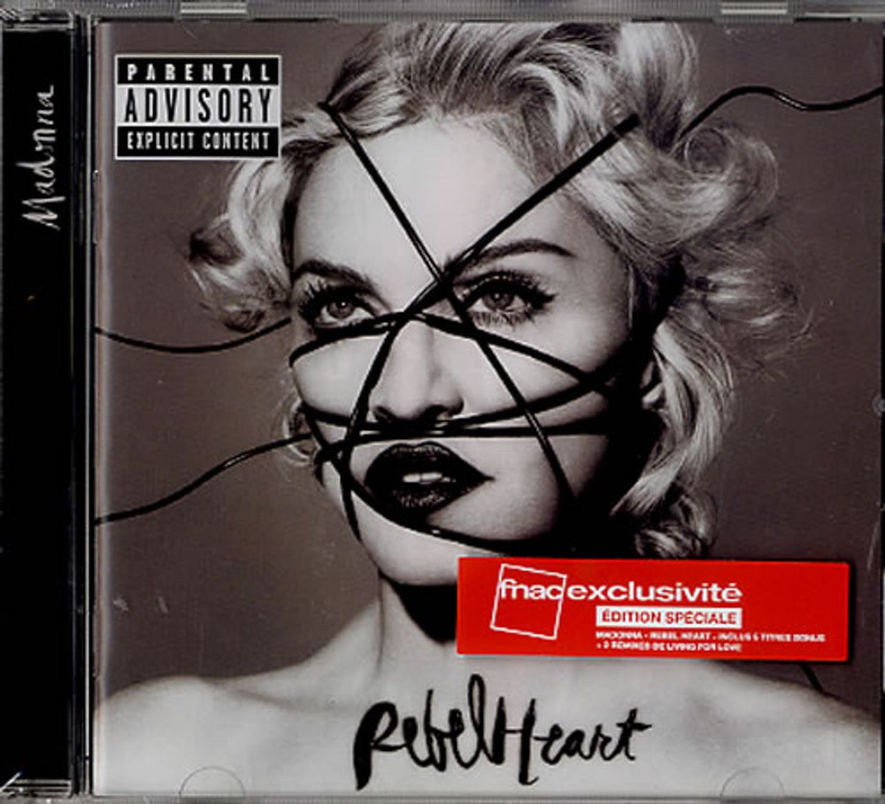 Madonna Rebel Heart + Bonus CD French 2 CD album set (Double CD) 0602547259554