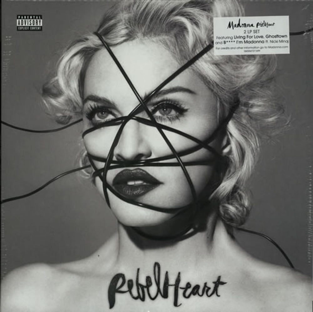 Madonna Rebel Heart - Sealed UK 2-LP vinyl record set (Double LP Album) 0602547211699