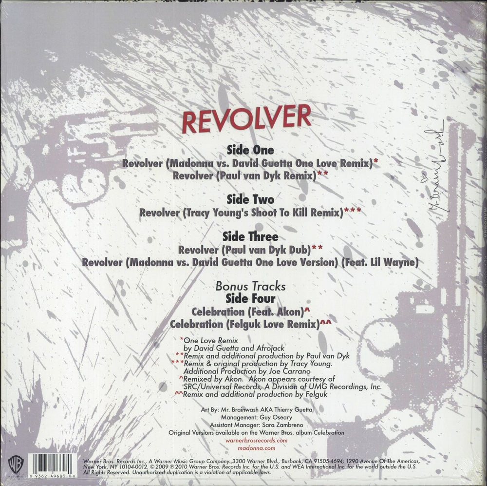 Madonna Revolver [Remixes] - Sealed US 12" vinyl single (12 inch record / Maxi-single) MAD12RE499324