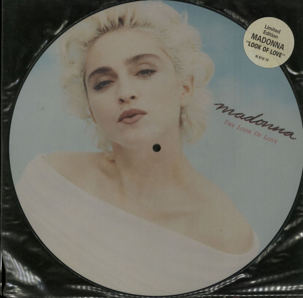 Madonna The Look Of Love + Stickered UK 12" vinyl picture disc (12 inch picture record) W8115TP