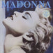 Madonna True Blue - 1 Sticker - EX UK vinyl LP album (LP record) WX54