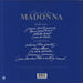 Madonna True Blue - 180gm Clear Vinyl UK vinyl LP album (LP record) 603497849321