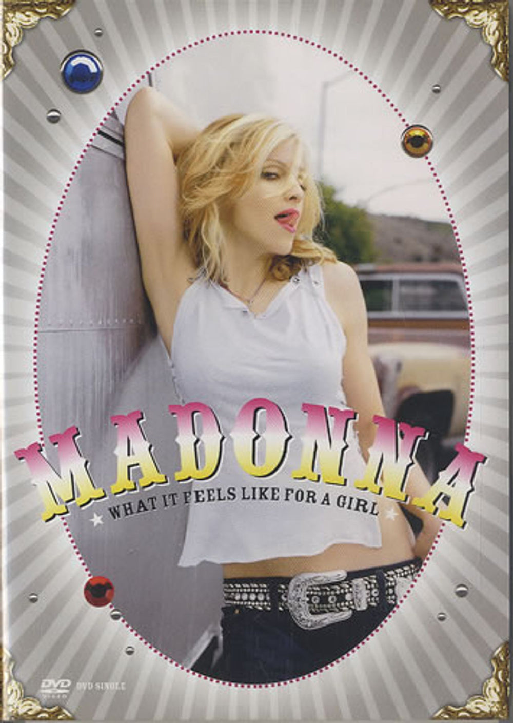 Madonna What It Feels Like For A Girl Japanese DVD Single WPBR-90031