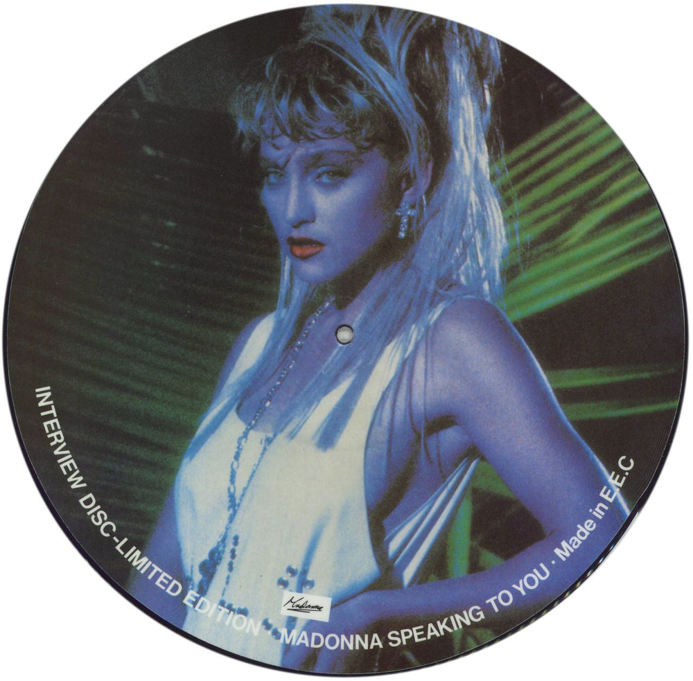 Madonna With Love UK picture disc LP (vinyl picture disc album)
