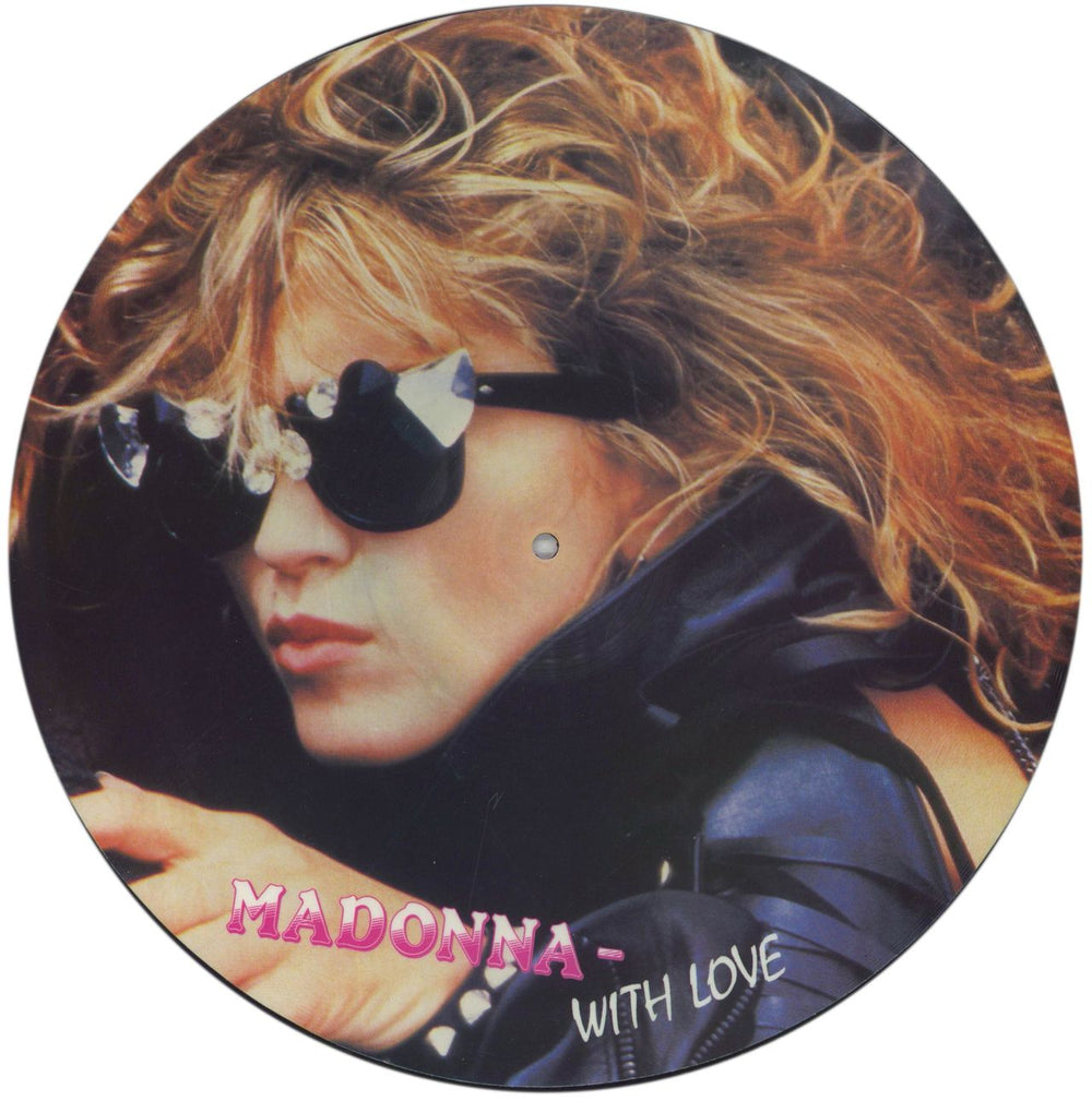 Madonna With Love UK picture disc LP (vinyl picture disc album)