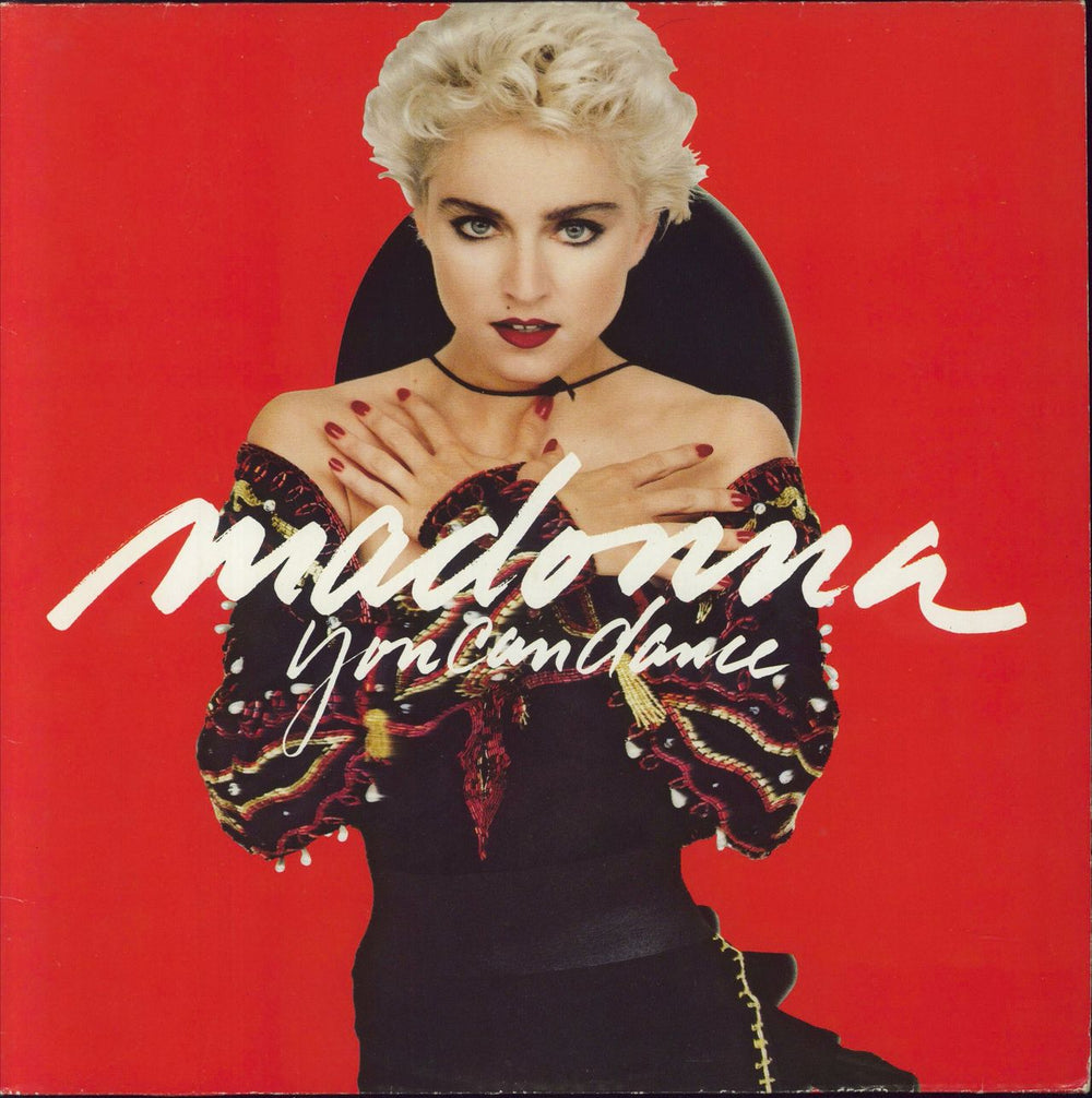 Madonna You Can Dance UK vinyl LP album (LP record) WX76