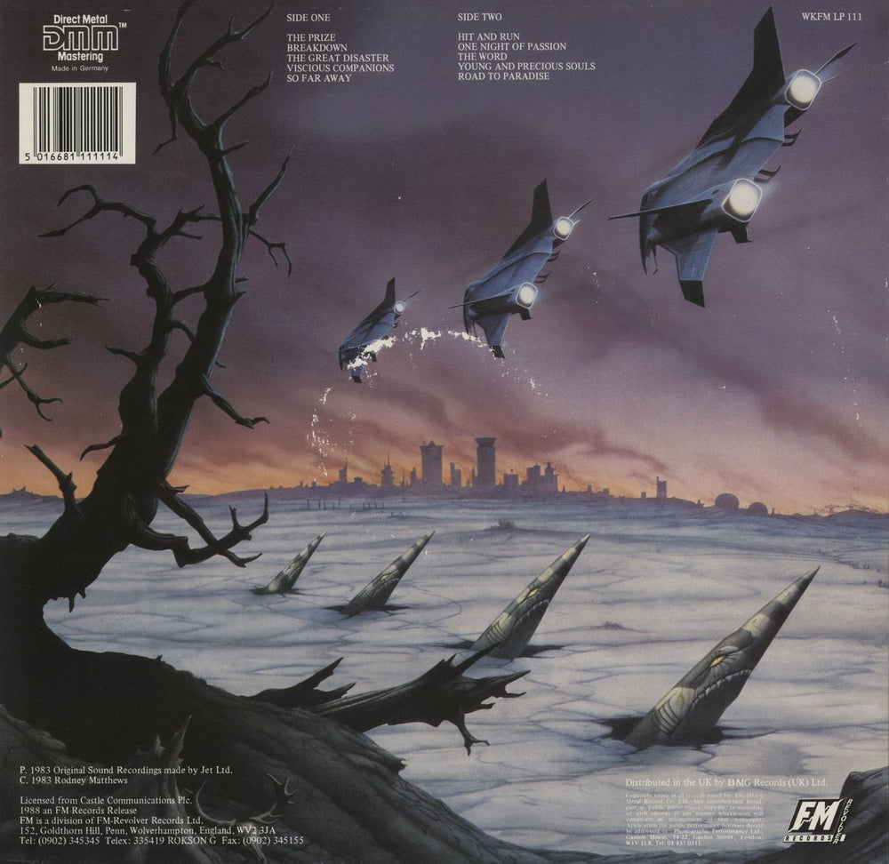 Magnum The Eleventh Hour! UK vinyl LP album (LP record) 5016681111114