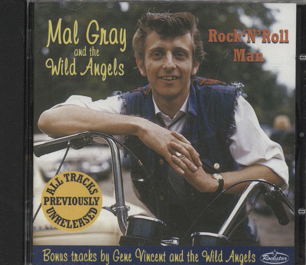 Mal Gray Rock 'N' Roll Man UK CD album (CDLP) RSRCD029