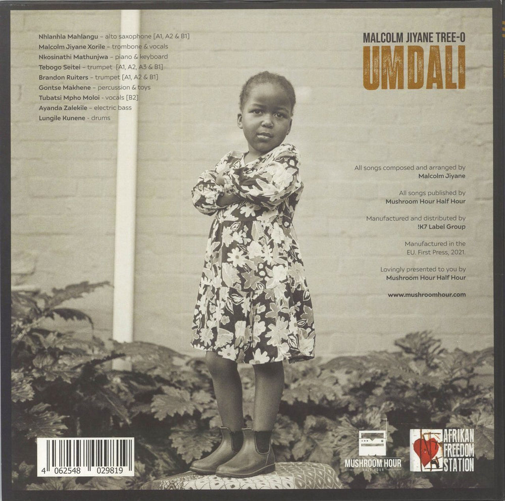 Malcolm Jiyane Tree-O Umdali South African vinyl LP album (LP record) 4062548029819