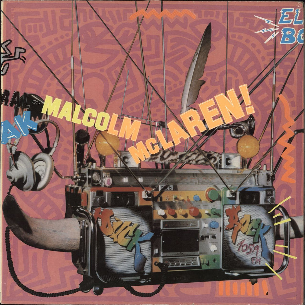 Malcolm McLaren Duck Rock UK vinyl LP album (LP record) MMLP1