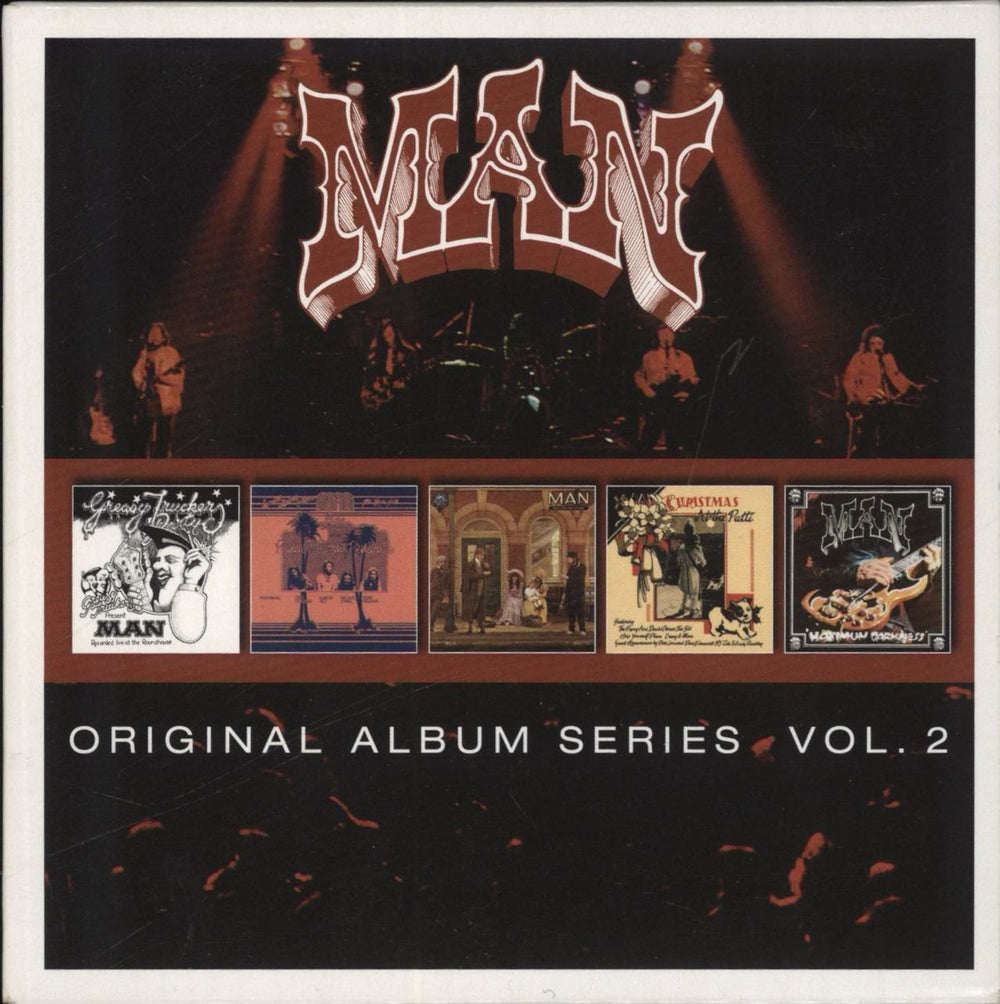 Man Original Album Series Volume 2 UK 5-CD album set