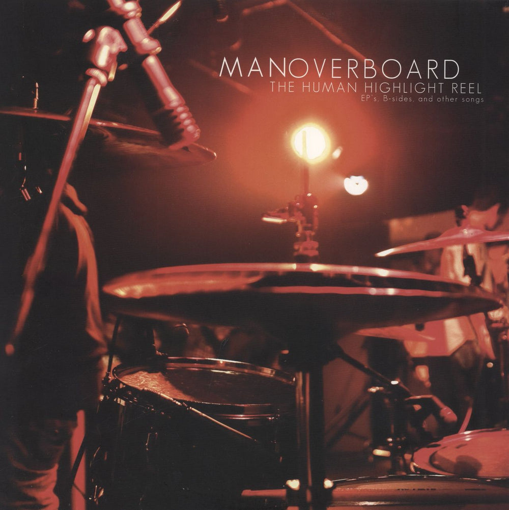 Man Overboard The Human Highlight Reel - Red Marble Vinyl US vinyl LP album (LP record) RFC:034