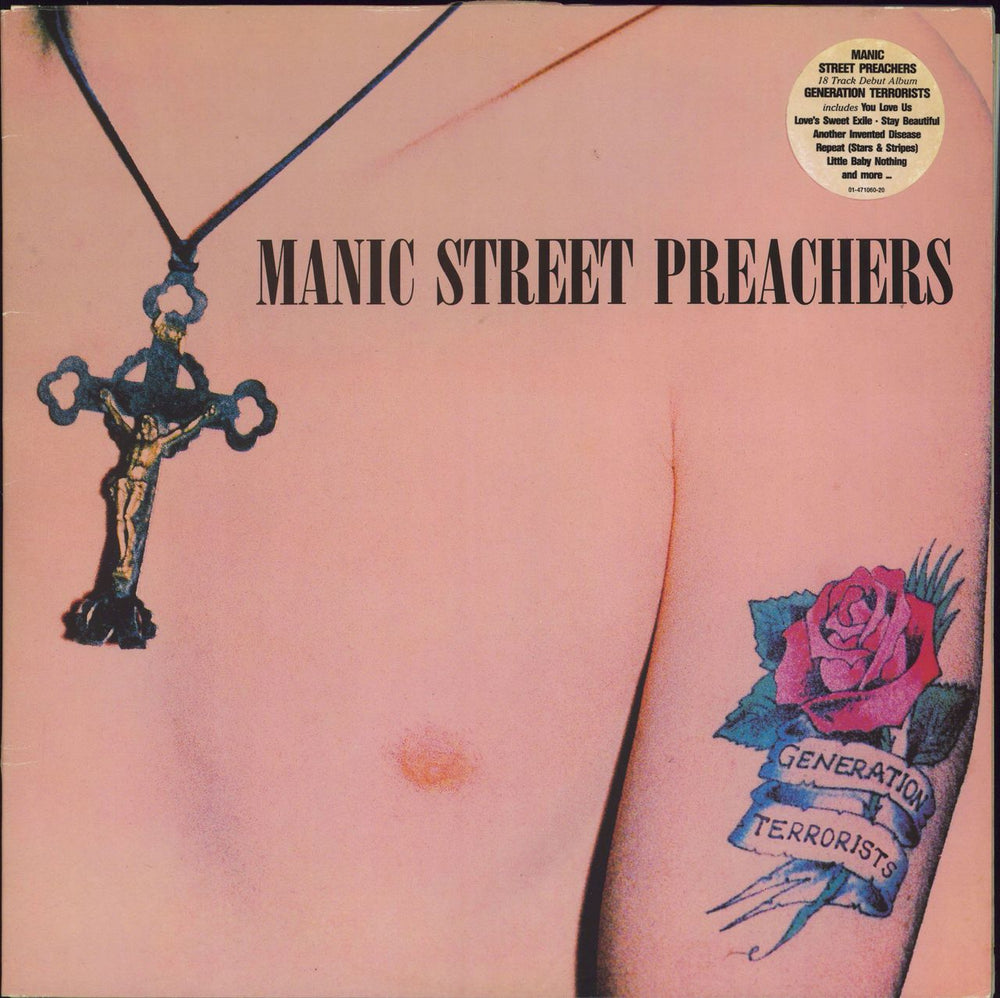 Manic Street Preachers Generation Terrorists - EX UK 2-LP vinyl record set (Double LP Album) 4710601