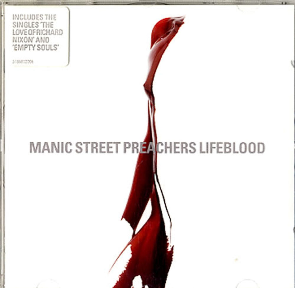 Manic Street Preachers Lifeblood UK CD album (CDLP) 5188852