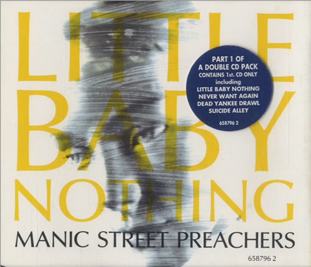 Manic Street Preachers Little Baby Nothing UK 2-CD single set (Double CD single) 658796-2/5