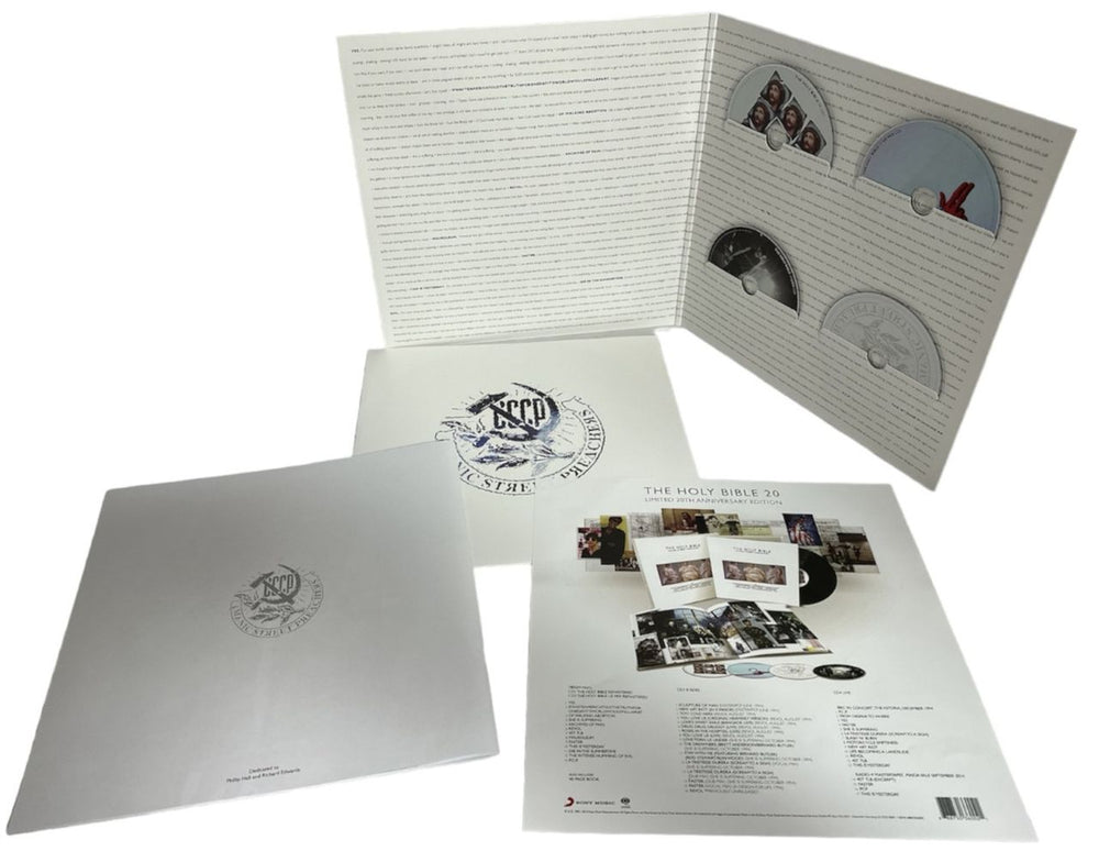 Manic Street Preachers The Holy Bible 20 - EX UK box set MASBXTH628767