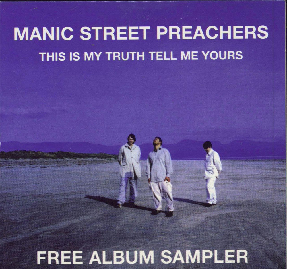 Manic Street Preachers This Is My Truth Tell Me Yours Belgian Promo CD album (CDLP) SAMPCD6299