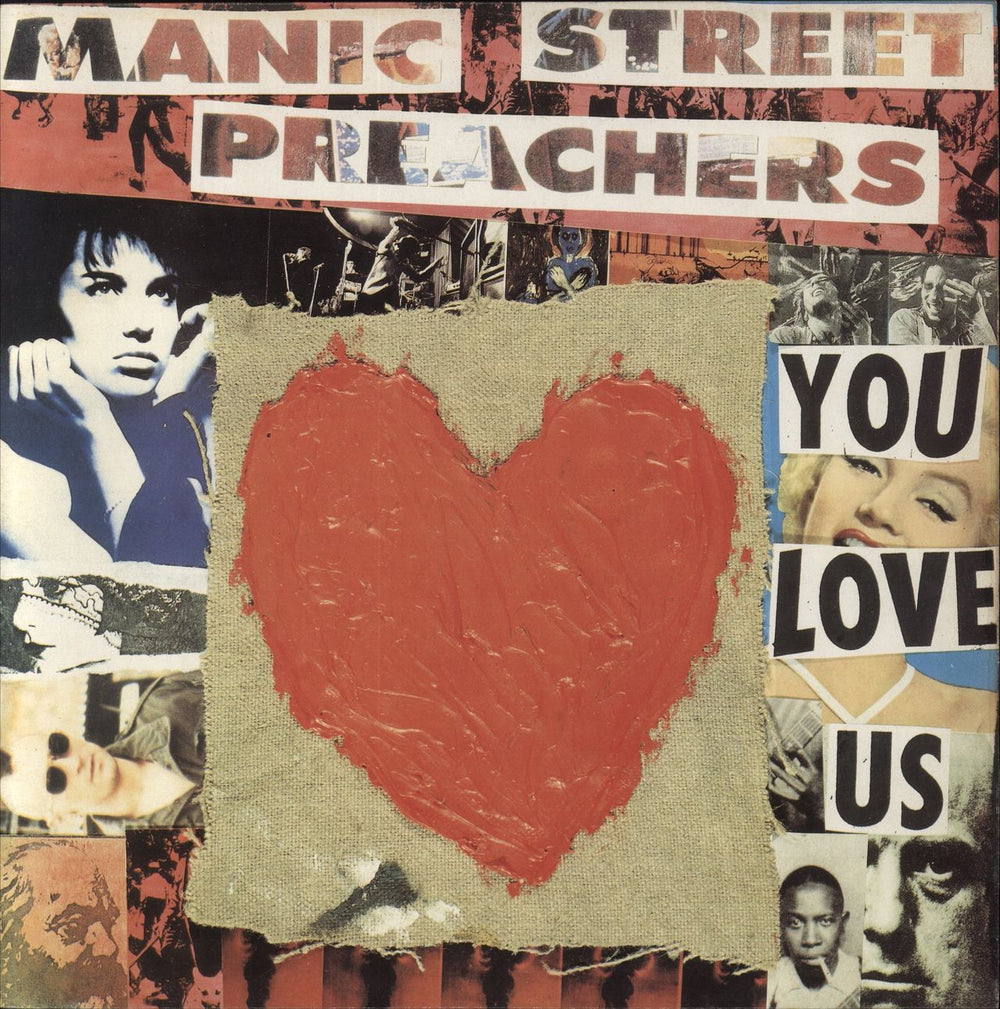 Manic Street Preachers You Love Us UK 12" vinyl single (12 inch record / Maxi-single) HVN1012