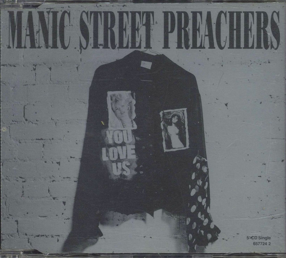 Manic Street Preachers You Love Us UK CD single (CD5 / 5") 6577242