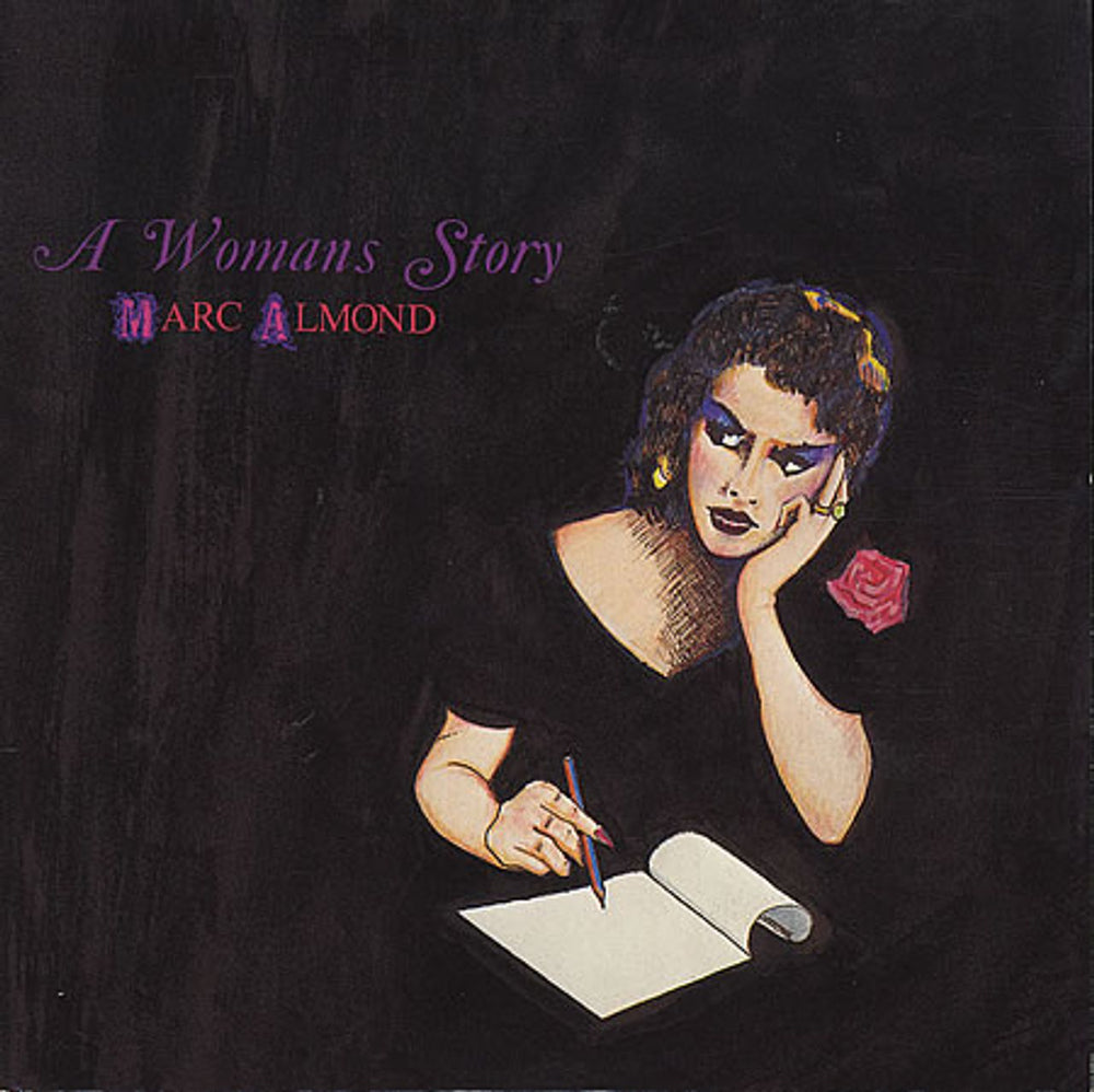 Marc Almond A Womans Story UK 7" vinyl single (7 inch record / 45) GLOW2