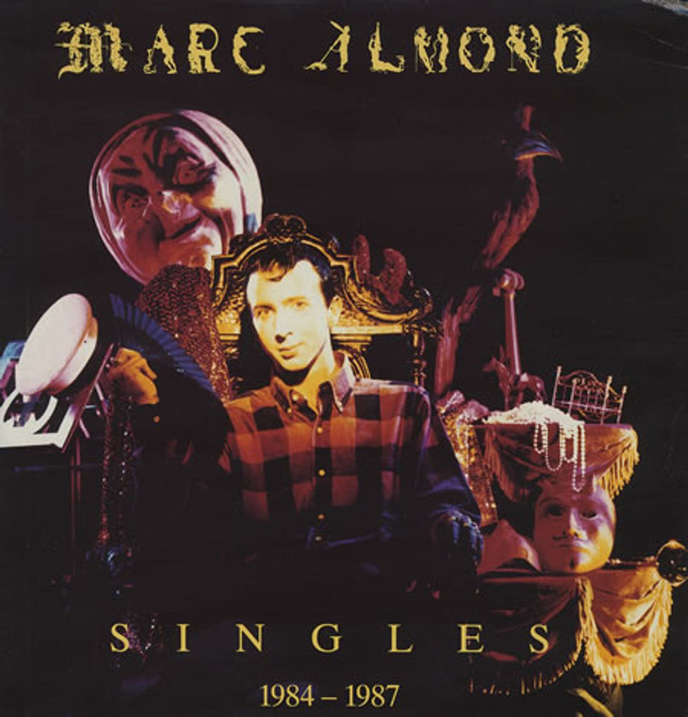 Marc Almond Singles 1984-1987 UK vinyl LP album (LP record) FAITH3