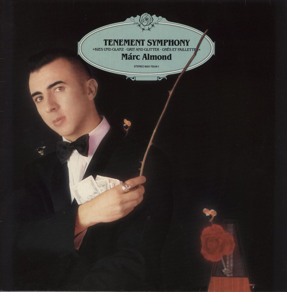 Marc Almond Tenement Symphony UK vinyl LP album (LP record) WX442