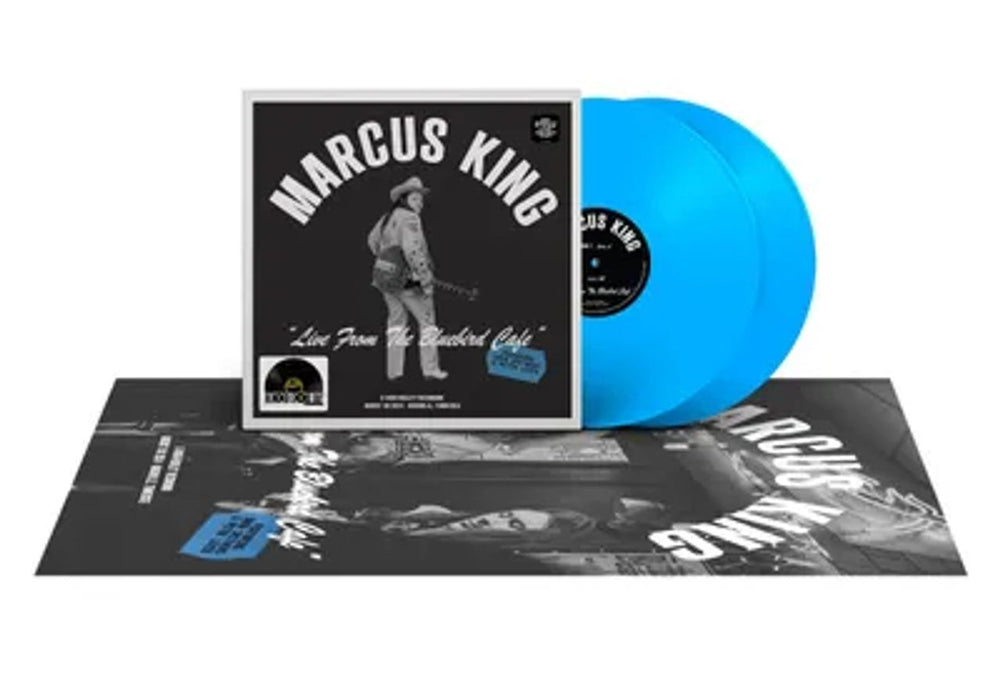 Marcus King Live From The Bluebird Café - RSD 2025 - Blue Vinyl - Sealed UK 2-LP vinyl record set (Double LP Album) 6GR2LLI862424