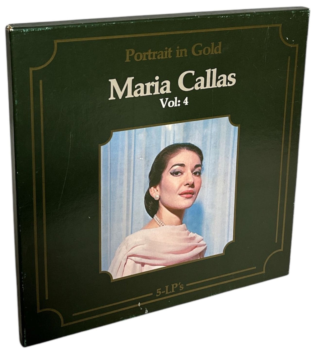 Maria Callas Portrait In Gold Vol:1 - EX German 5-LP vinyl album record set 30002