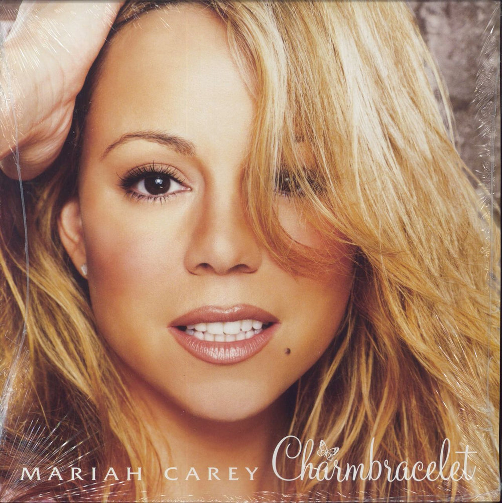 Mariah Carey Charmbracelet - Bone Coloured Vinyl US 2-LP vinyl record set (Double LP Album) B0032905-01