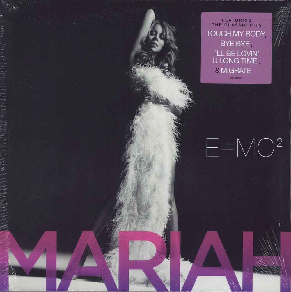 Mariah Carey E=MC² - Sealed UK 2-LP vinyl record set (Double LP Album) 00602435176314