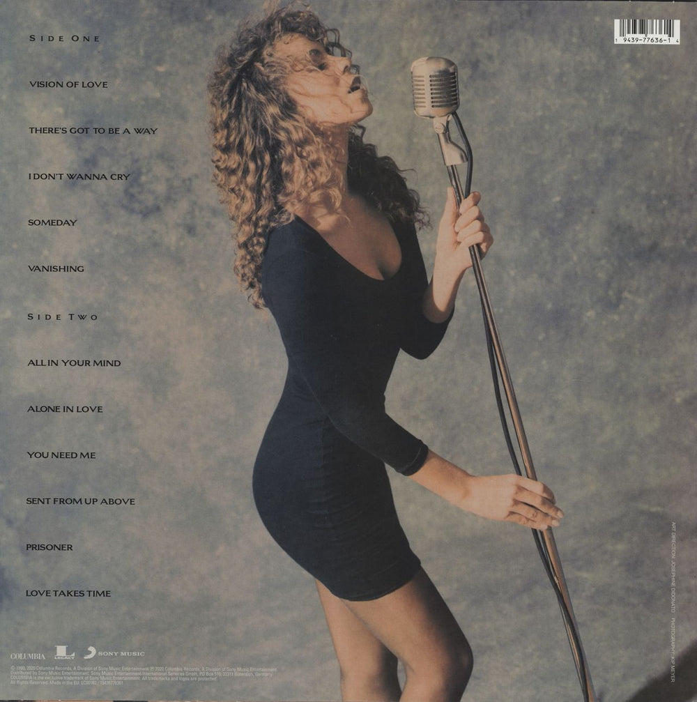 Mariah Carey Mariah Carey UK vinyl LP album (LP record) 194397763614