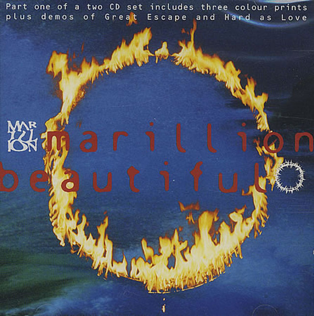 Marillion Beautiful - Part 1 UK CD single (CD5 / 5") CDMARILS18