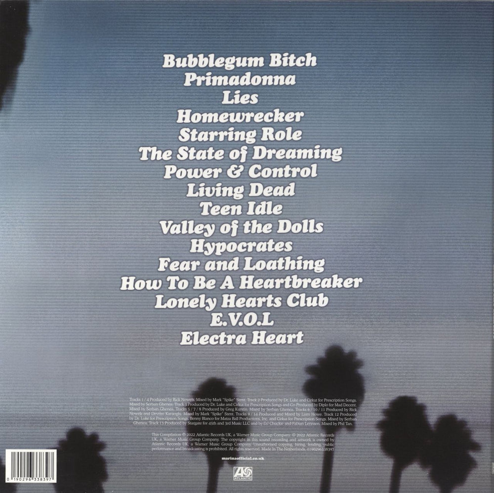 Marina & The Diamonds Electra Heart (Platinum Blonde Edition) - Magenta Vinyl UK 2-LP vinyl record set (Double LP Album) 2022