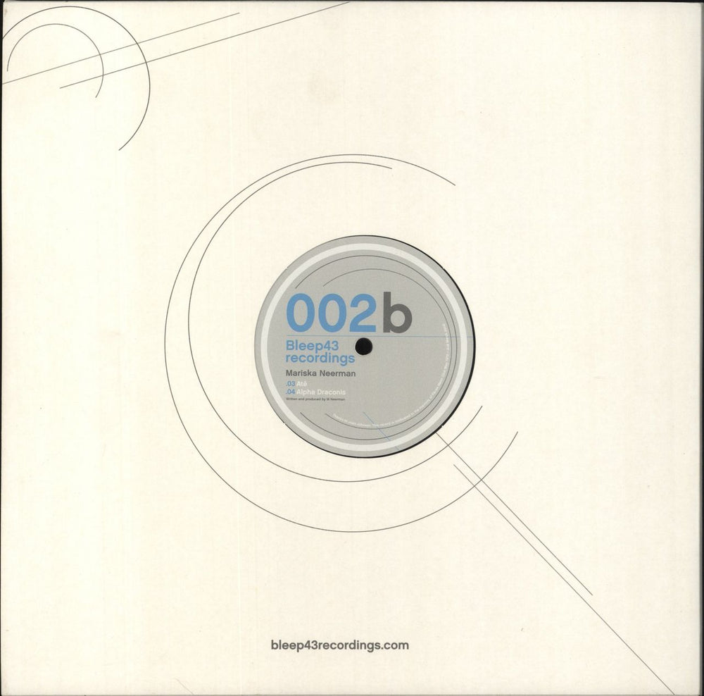 Mariska Neerman 002 UK 12" vinyl single (12 inch record / Maxi-single)