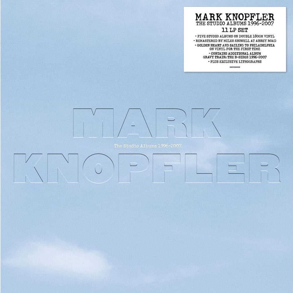 Mark Knopfler The Studio Albums 1996-2007 - 11-LP Box Set - Sealed UK Vinyl Box Set KNOVXTH776414