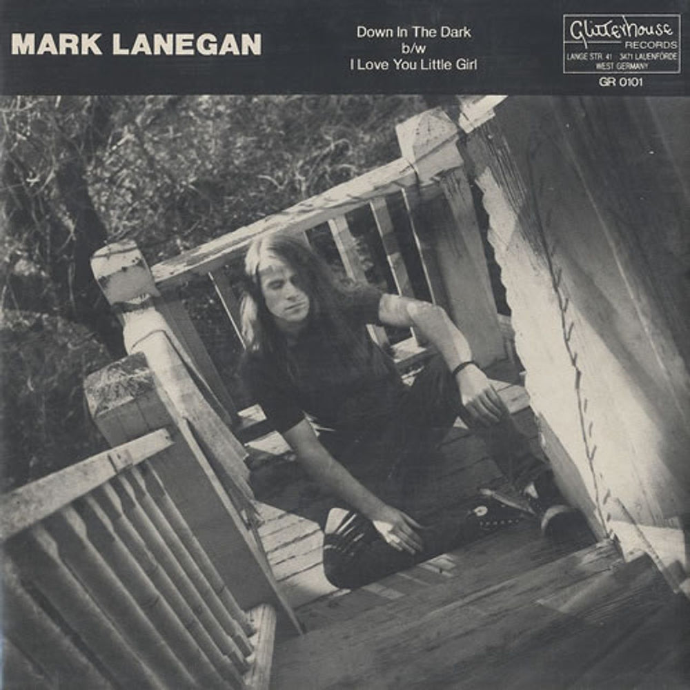 Mark Lanegan Down In The Dark German 7" vinyl single (7 inch record / 45) GR0101