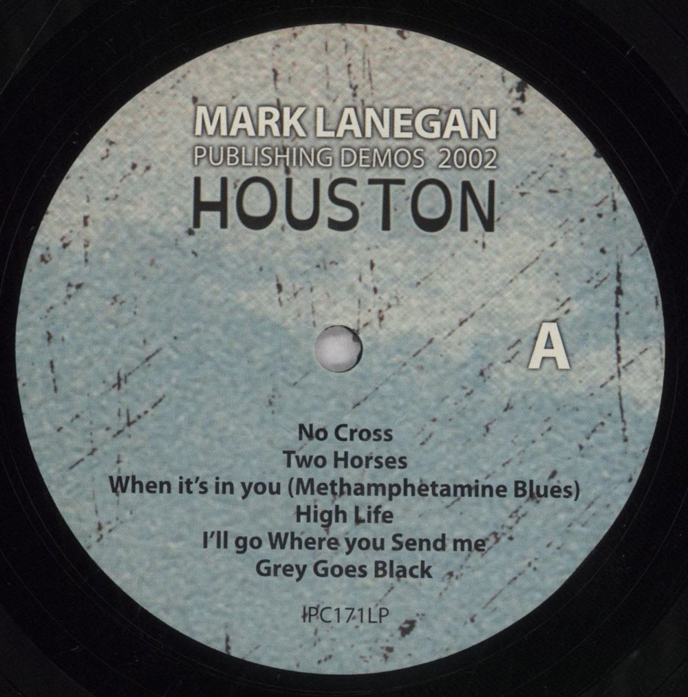 Mark Lanegan Houston [Publishing Demos 2002] US vinyl LP album (LP record) KGNLPHO843665