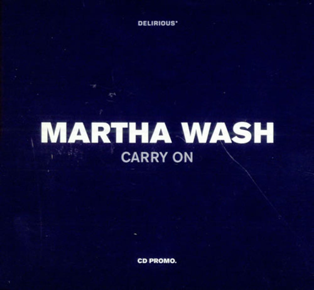 Martha Wash Carry On European Promo CD single (CD5 / 5") DELICDP6