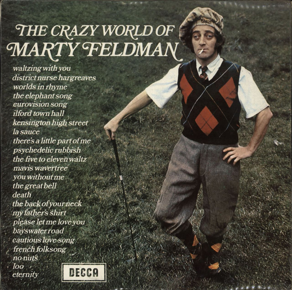 Marty Feldman The Crazy World Of Marty Feldman UK vinyl LP album (LP record) SPA134