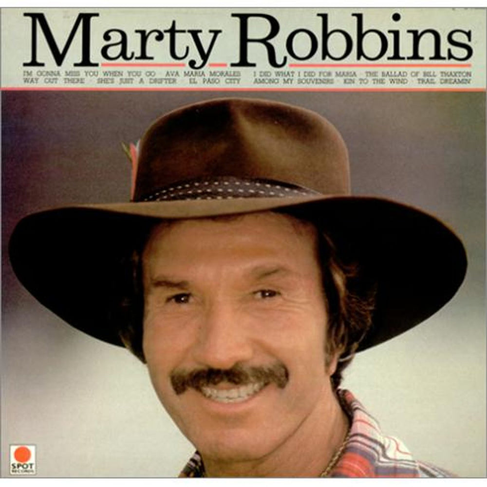 Marty Robbins Marty Robbins UK vinyl LP album (LP record) SPR8506