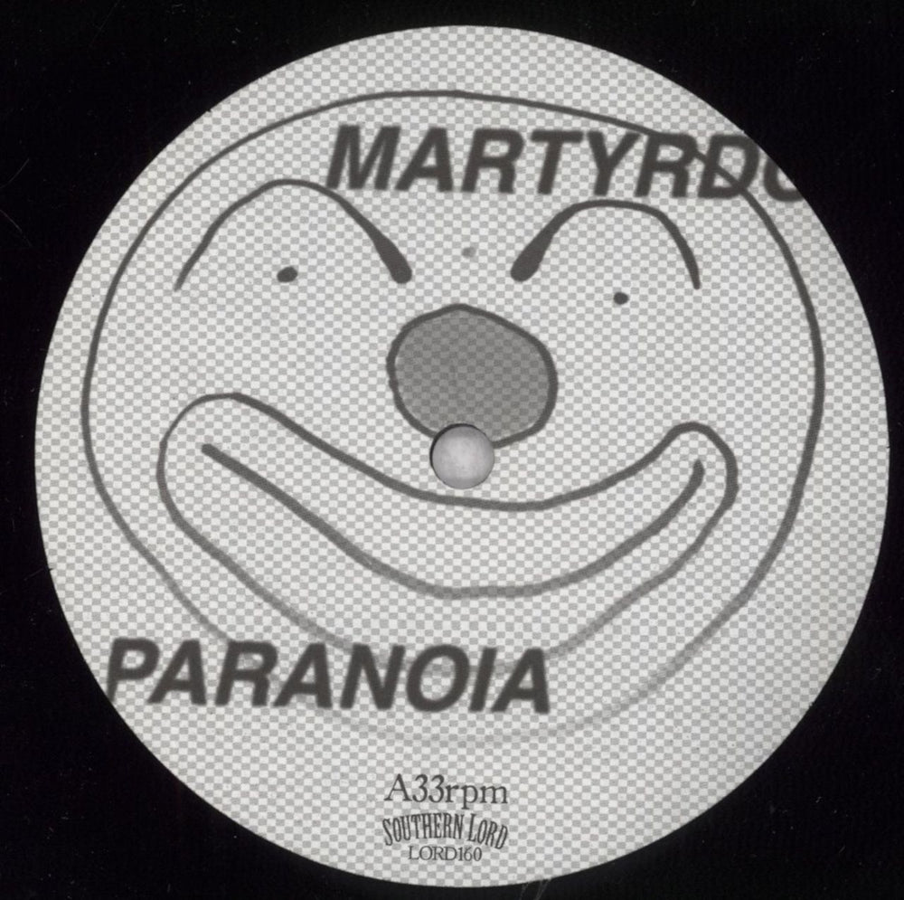 Martyrdöd Paranoia US vinyl LP album (LP record) 7LRLPPA840309