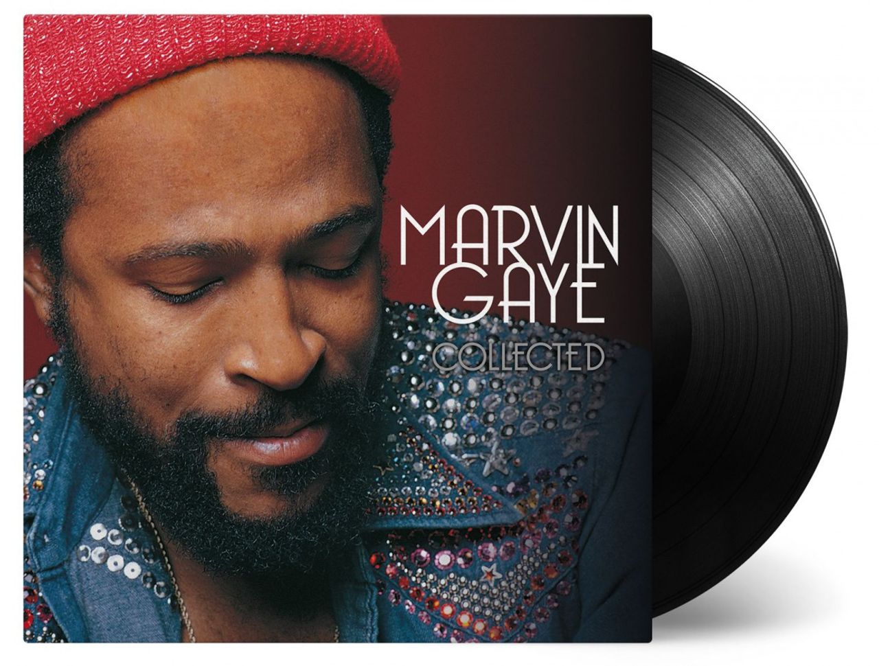 Marvin Gaye レコード2枚セット marvin-gaye-collected-black-
