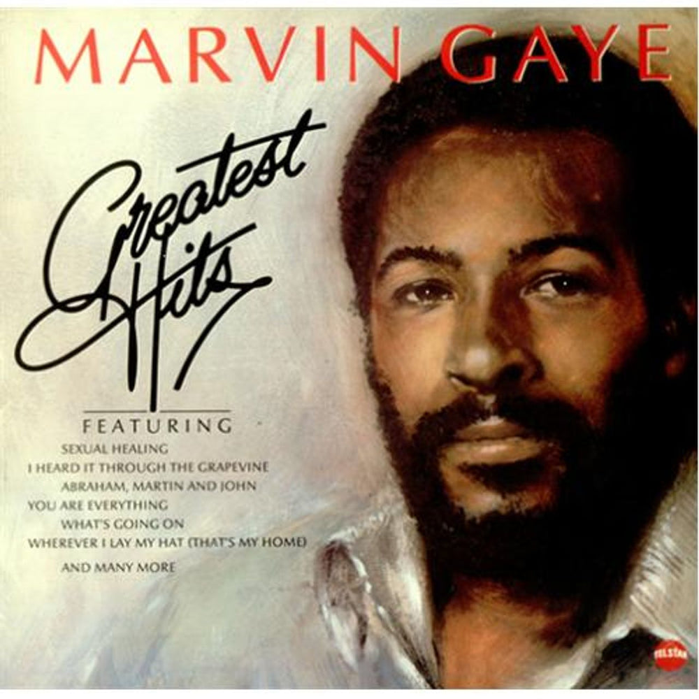 Marvin Gaye Greatest Hits UK vinyl LP album (LP record) STAR2234