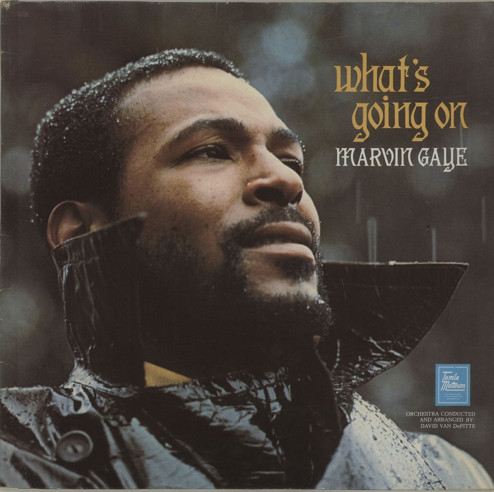 Marvin Gaye What's Going On German vinyl LP album (LP record) ZL72025