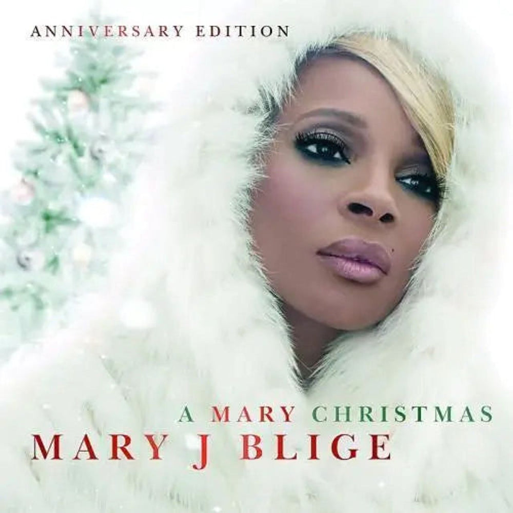 Mary J Blige A Mary Christmas - Anniversary Edition - Sealed UK 2-LP vinyl record set (Double LP Album) MJB2LAM820942