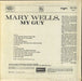 Mary Wells My Guy UK vinyl LP album (LP record)