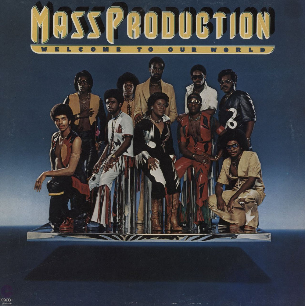 Mass Production Welcome To Our World UK vinyl LP album (LP record) K50331