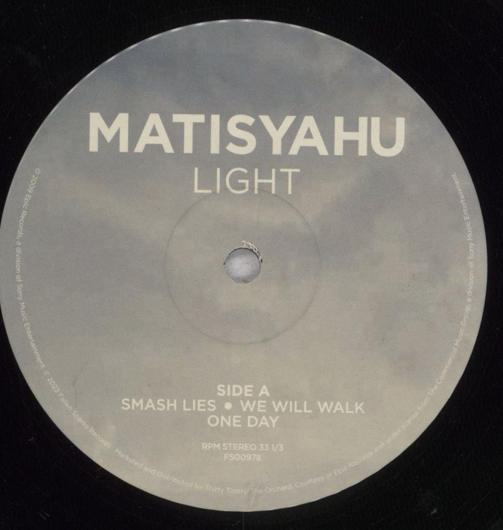 Matisyahu Light - Shrink US 2-LP vinyl record set (Double LP Album) MU92LLI840962