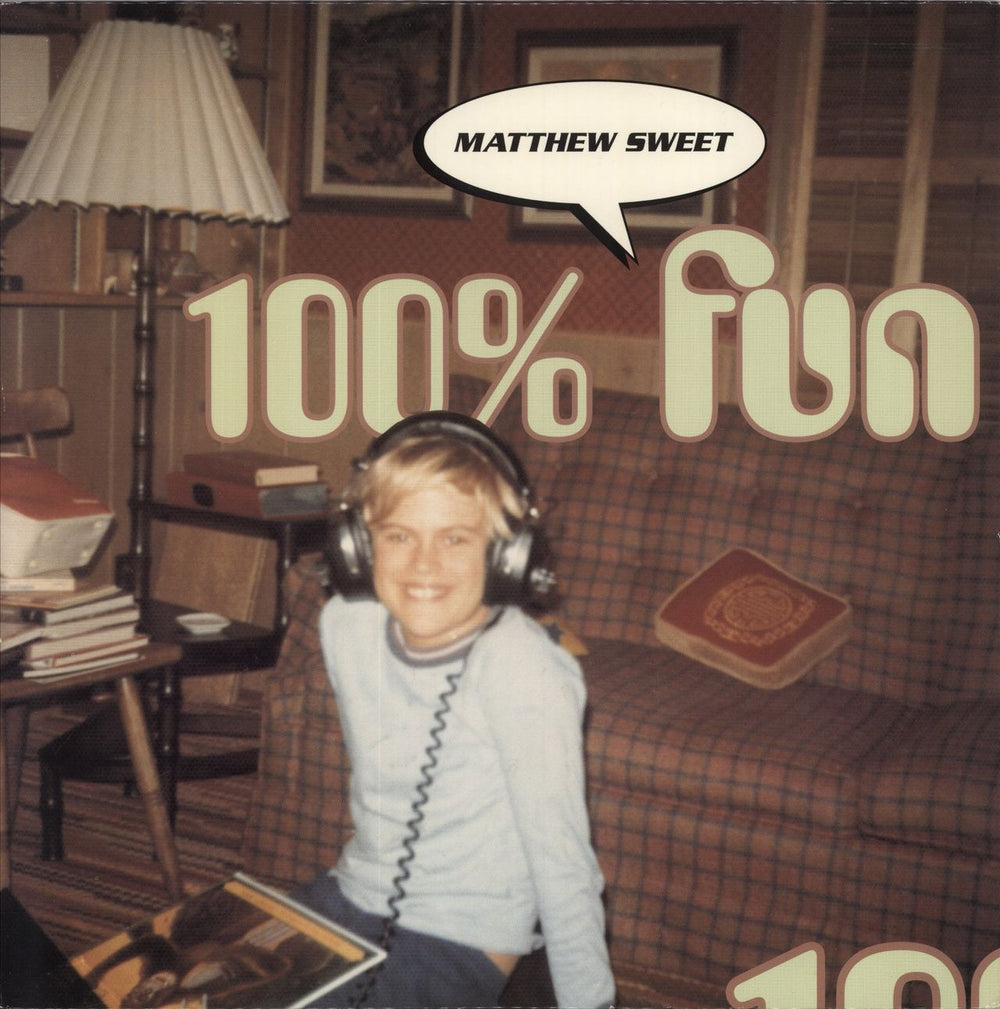 Matthew Sweet 100% Fun - 180gm US vinyl LP album (LP record) 72445-11081-1